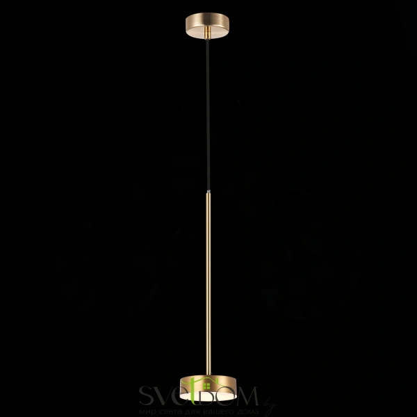 SL6000.303.01 Светильник подвесной ST-Luce Латунь/Латунь LED 1*7W 3000K PANCES