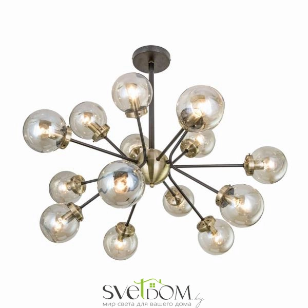 Citilux Планета CL105355 Люстра на штанге Бронза