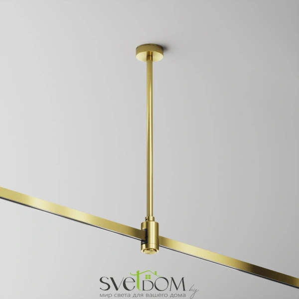 Крепление потолочное Medium 300мм с вводом питания Flarity латунь TRA158C-B1-BS