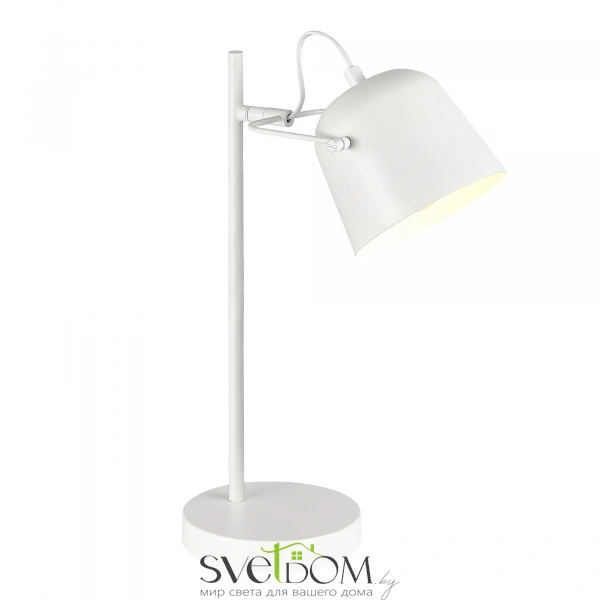 SLE1805-504-01 Прикроватная лампа Белый/Белый E27 1*40W BLANK