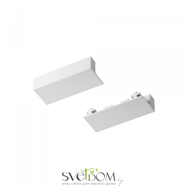 Комплект монтажный с заглушками Radity 2 штуки, белый TRA084EC-111W