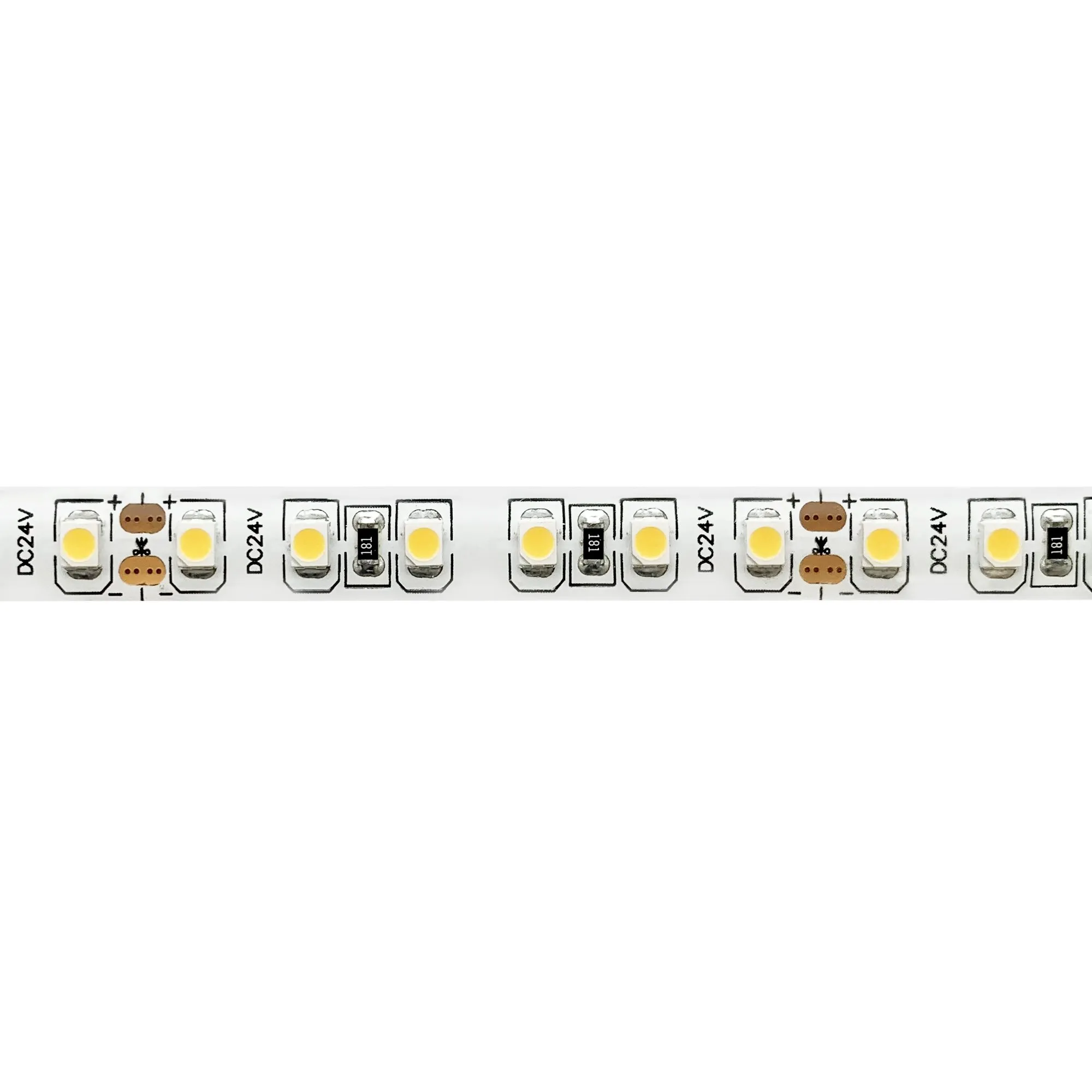 ST016.310.65 Светодиодная лента  - 60leds/м*9.6W/мW 3000K 860Lm Ra80 120° IP65 L1 000xW8xH2 24V Светодиодные ленты
