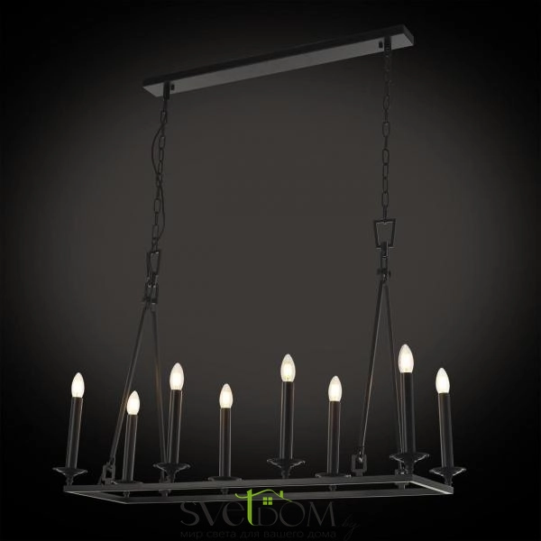 Citilux Маркиз CL471245 Люстра замковая подвесная Чёрная