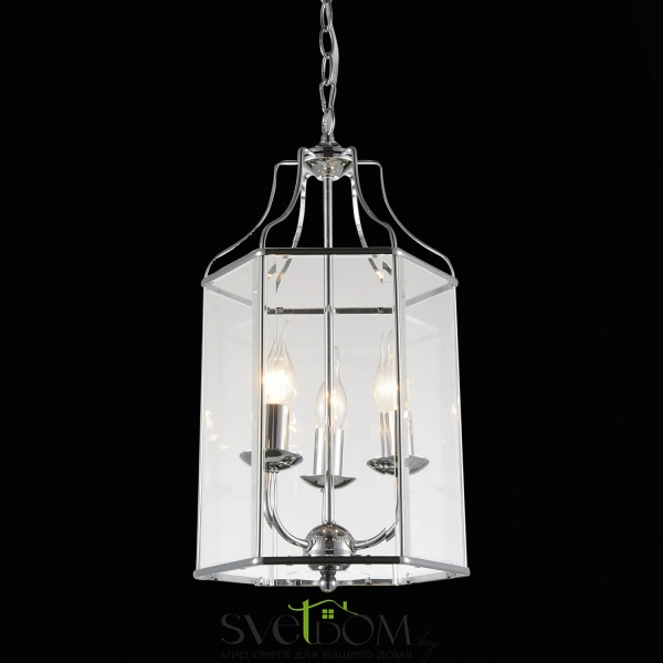 SL228.103.03 Люстра подвесная ST-Luce Хром/Прозрачный E14 3*40W TERSO