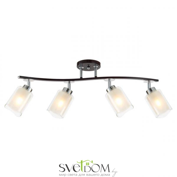 Citilux Фортуна CL156142 Люстра с поворотными плафонами Венге Хром