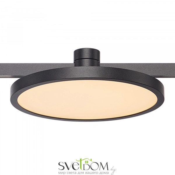 ST818.406.12 Магнитный трековый светильник FARM Черный LED 1*10W 3000K 500Lm Ra80 120 IP20 D168xH54 FARM