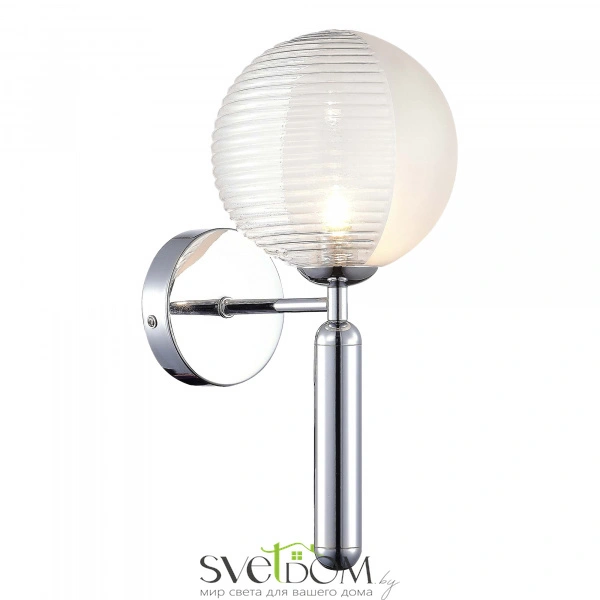 SLE1096-101-01 Светильник настенный Хром/Прозрачный G9 1*5W AVEIRO