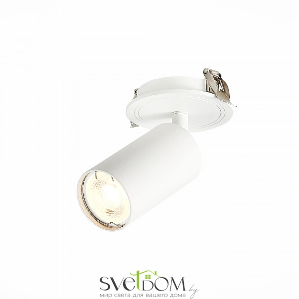 ST303.508.01 Св-к встр. Белый GU10 1*50W  L100xW54xH170 220V Без ламп Встраиваемые светильники