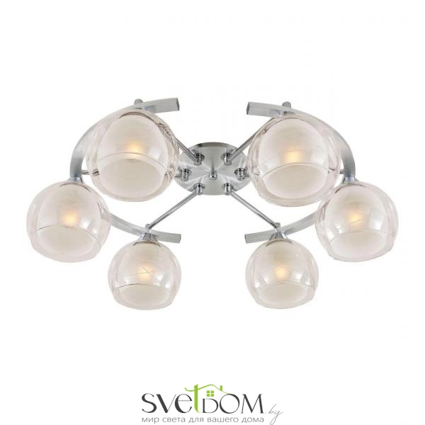 Citilux Буги CL157162 Люстра потолочная Алюминий Хром