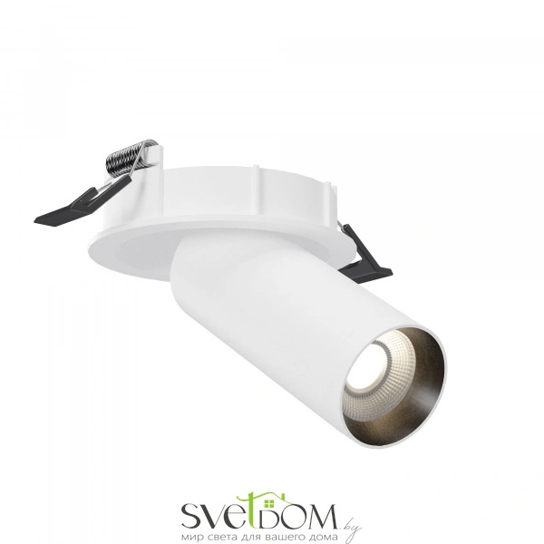 ST759.508.01 Св-к встр. Белый GU10 1*50W IP20 D95xH125 220V Без ламп Встраиваемые светильники