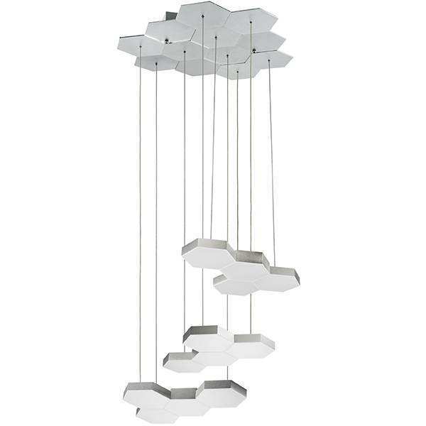 Lightstar 750222 Люстра подвесная FAVO LED-60W 2880LM Silver 3000K