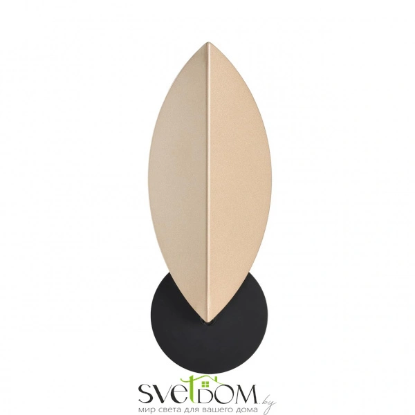 8396/1W MODERNI LN26 421 черный/золото, металл Бра G9 20W 220V LEAF