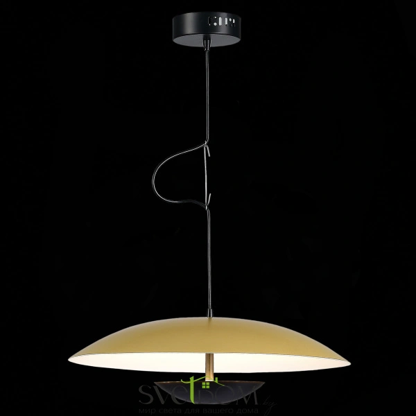 SL6502.203.01 Светильник подвесной ST-Luce Золотистый,Черный/Золотистый LED 1*35W 3000K ARMONICO