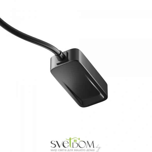 Ввод питания(0,5м) Radity для встраиваемого монтажа черный TRA084B-12B-50