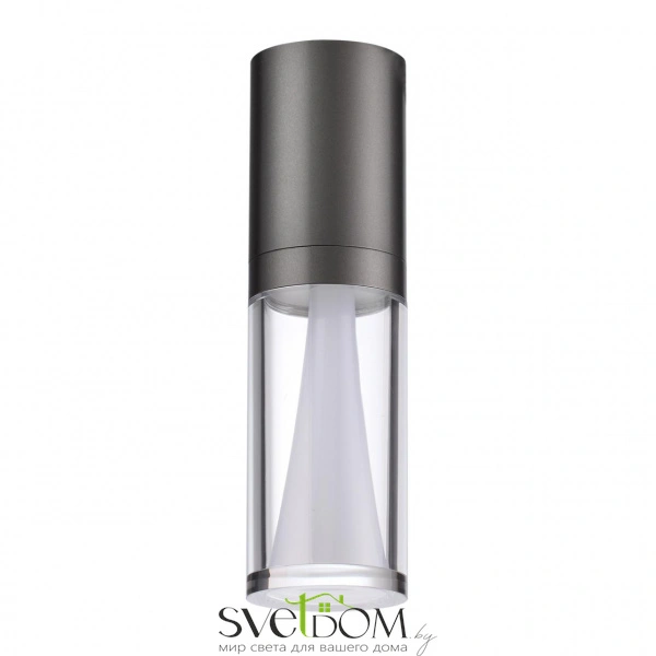 7143/4CL HIGHTECH ODL26 513 светильник черный gun powder/акрилл/металл IP20 LED 4W 280Лм 3000K 180° 220V DEFANCE