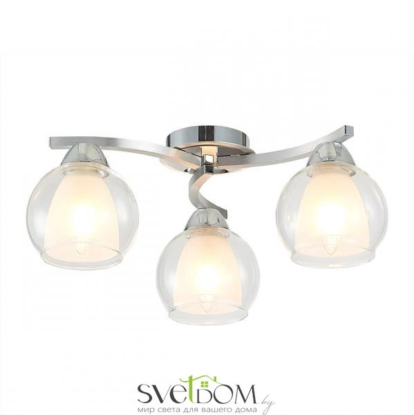 Citilux Кристи CL152137 Люстра потолочная Алюминий Хром