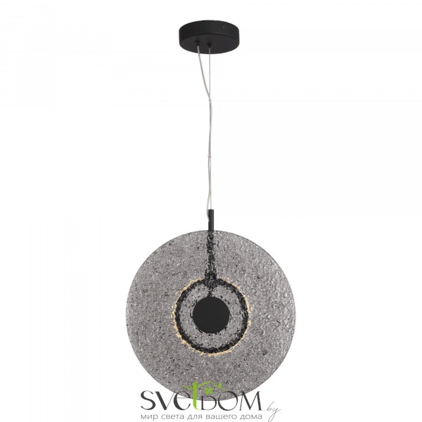 SL6142.413.01 Светильник подвесной ST-Luce черный/дымчатый LED 1*8W 4000K ALUMNO