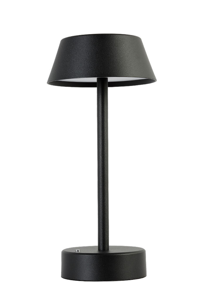 Аккумуляторная настольная лампа Crystal Lux SANTA LG1 BLACK Crystal Lux