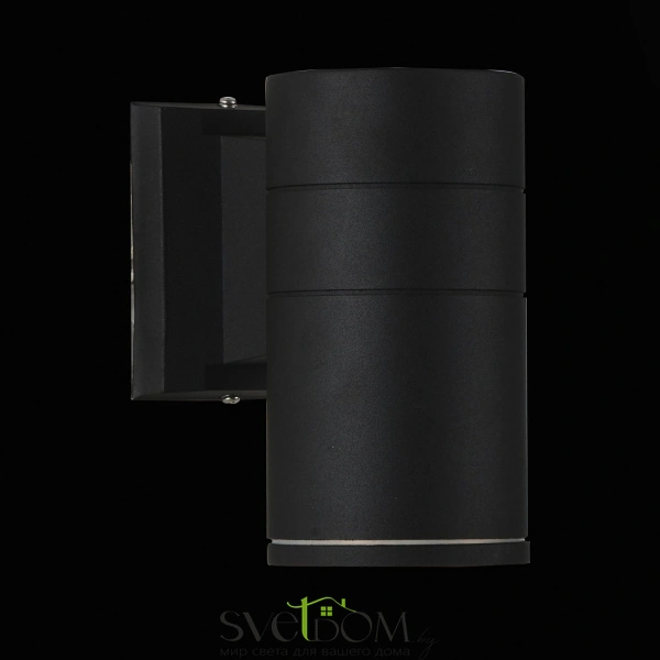 SL561.401.01 Светильник уличный настенный ST-Luce Черный/Черный LED 1*5W 4000K TUBO