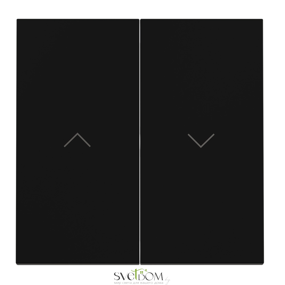 Клавиши для выключателя жалюзи Voltum S70 Черный VLS002508 Voltum VLS002508