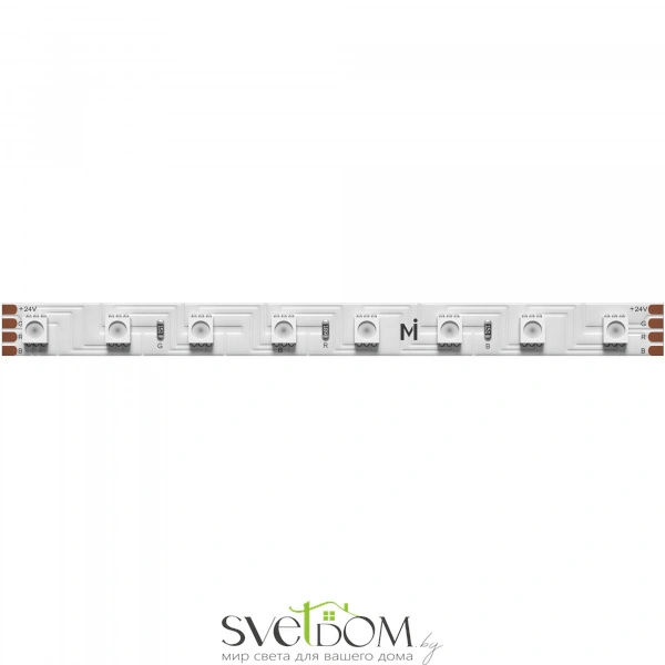 Светодиодная лента Ultra 24В 3838 8Вт/м RGB 5м IP 20 201130