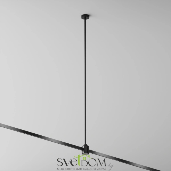 Крепление потолочное Long 760мм с прямым коннектором питания Flarity черный TRA159C-IPCL1-B