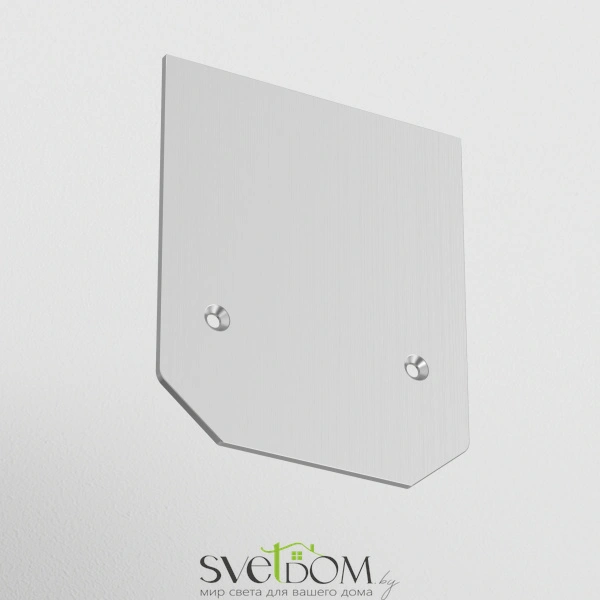 Заглушка торцевая для профиля TRA004MP-21S S35 серый TRA004MPEC-21S