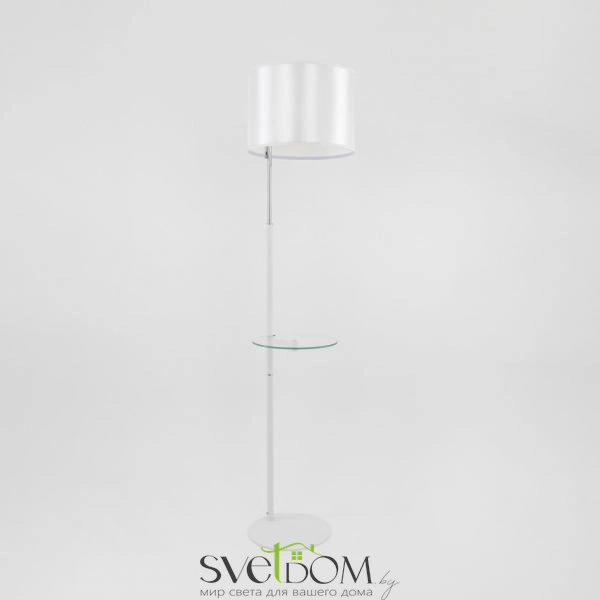 Citilux Батлер CL806010 Торшер со столиком Белый