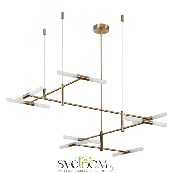 4306/16 HIGHTECH ODL26 277 светильник бронзовый/акрилл/металл IP20 G9 40W *16 180° 220V SOHO