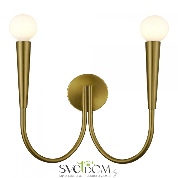 SL1243.301.02 Светильник настенный ST-Luce Латунь E14 2*60W DUTCHESS