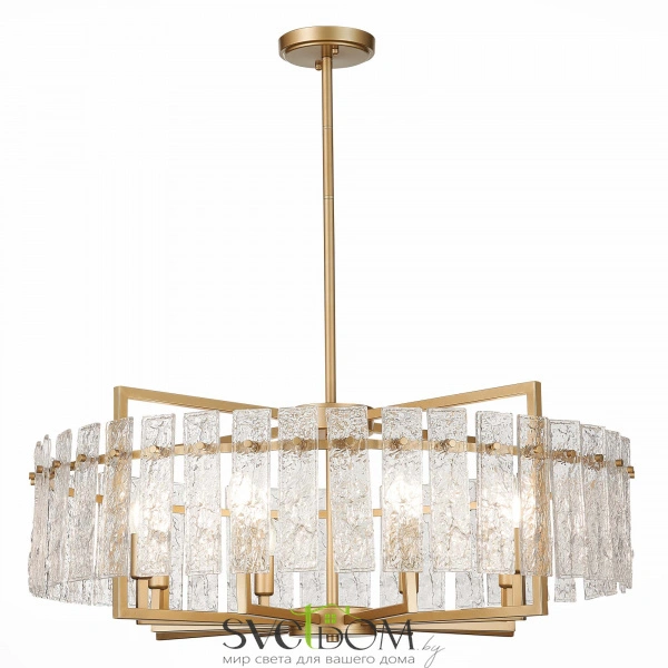 SL1632.203.08 Люстра подвесная ST-Luce Шампань/Прозрачный E14 8*60W MIRA