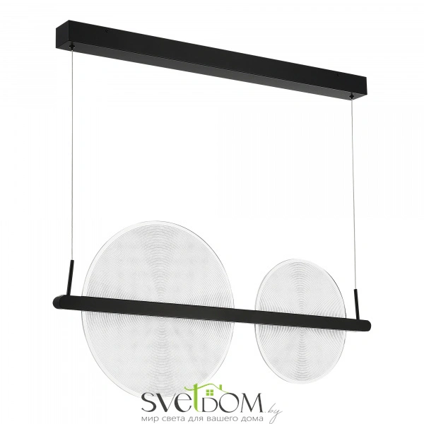 SL6233.403.24 Светильник подвесной ST-Luce Черный/Прозрачный LED 1*24W 4000K SPLENDID