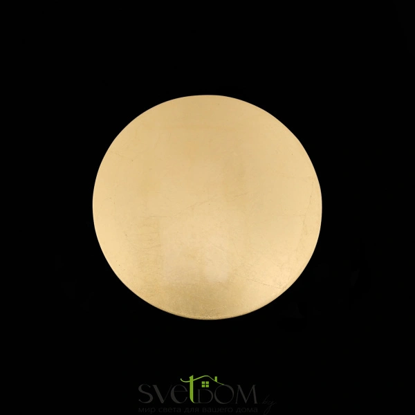 SL457.201.01 Светильник настенный ST-Luce Сусальное золото/Сусальное золото LED 1*6W 3000K AUREO