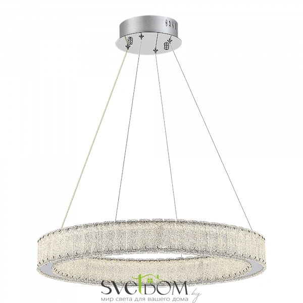 SL6008.113.01 Люстра подвесная ST-Luce Хром/Хром LED 1*30W 3000K LATOZZO