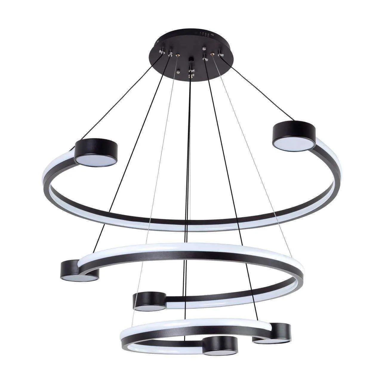 Подвесной светильник LED4U L7100-3 BK