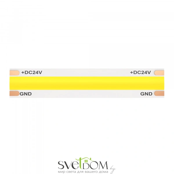 Светодиодная лента 24В COB 12Вт/м 6000K 5м IP65 10187