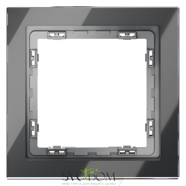Рамки стеклянные Voltum S70 Графит VLS110107 Voltum VLS110107