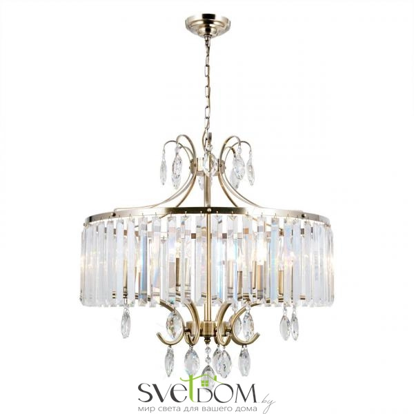 Citilux Инга CL335183 Люстра подвесная хрустальная Бронза