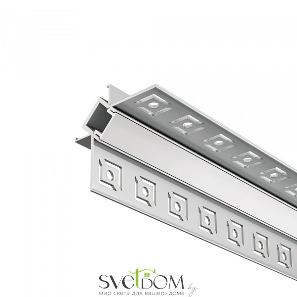 Алюминиевый профиль скрытого монтажа 46x23 ALM-4623-S-2M