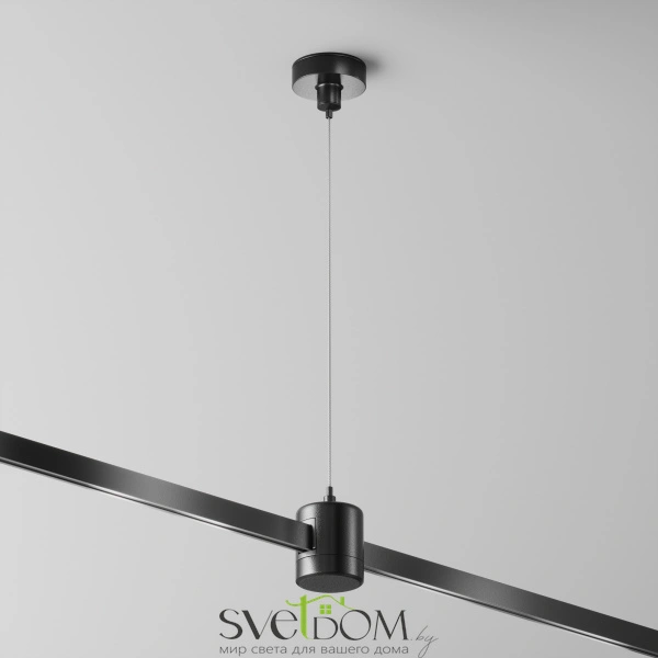 Подвес тросовый Hang с прямым коннектором питания Flarity черный TRA157SW-IPC1-B