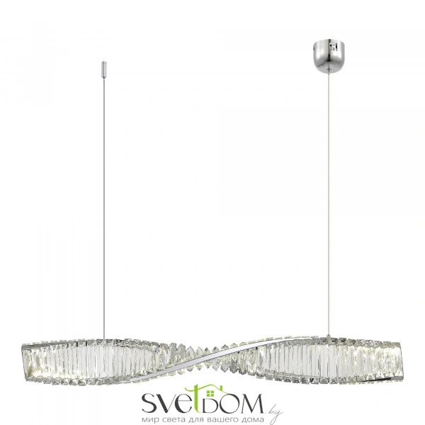 SL6205.113.01 Светильник подвесной ST-Luce Хром/Прозрачный LED 1*21W 4000K ELICA