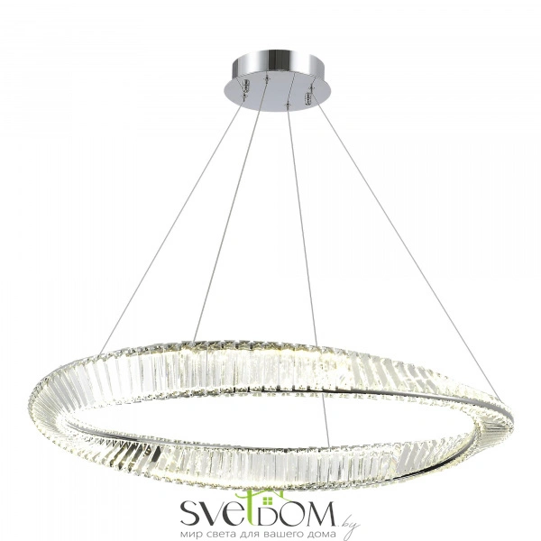 SL6204.121.01 Светильник подвесной ST-Luce Хром/Прозрачный LED 1*58W 4000K RITORTO