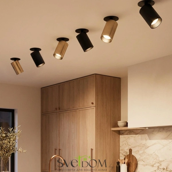 CITILUX CL512D11 AXEL Черный Св-к Спот Встраиваемый