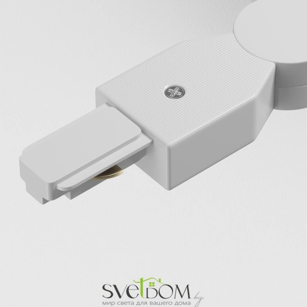 Коннектор поворотный шарнирный Unity белый TRA001CS-11W