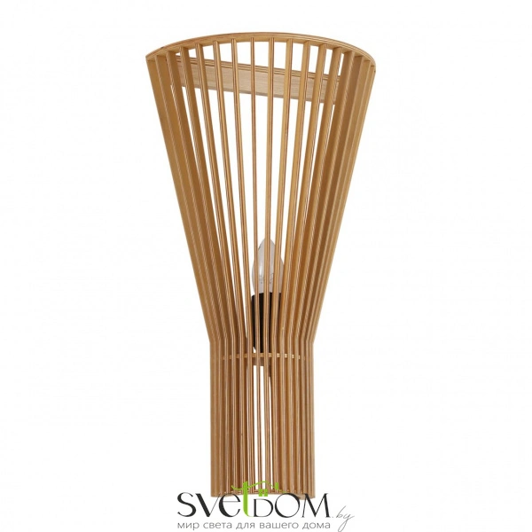 8384/1W ECO LN26 323 бежевый металл/дерево Бра E27 60W 220V GERDA