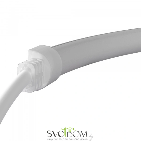 Термостойкий гибкий неон 13x7 24В 9,6Вт/м 2700K IP67 5м (вертикальный изгиб) 432053