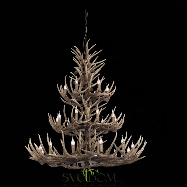 SL154.703.27 Люстра подвесная ST-Luce Серый E14 27*40W (из 3-х коробок) CORNA