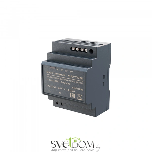 Блок питания PSL016 24В 100Вт IP20 821017
