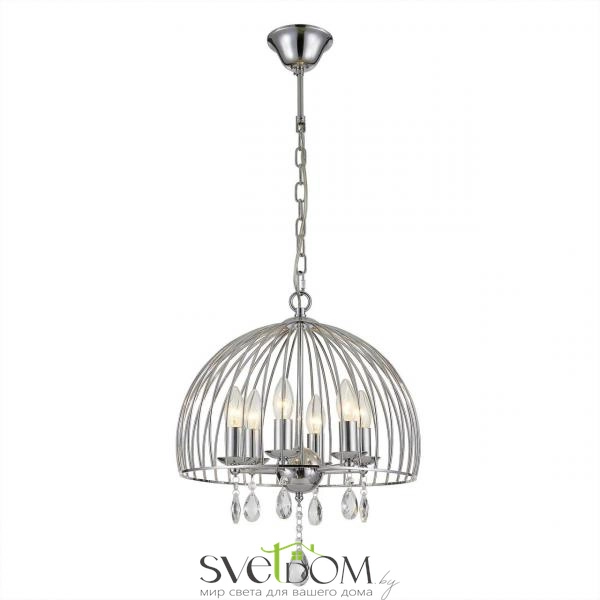 Citilux Джина CL462261 Люстра подвесная Хром