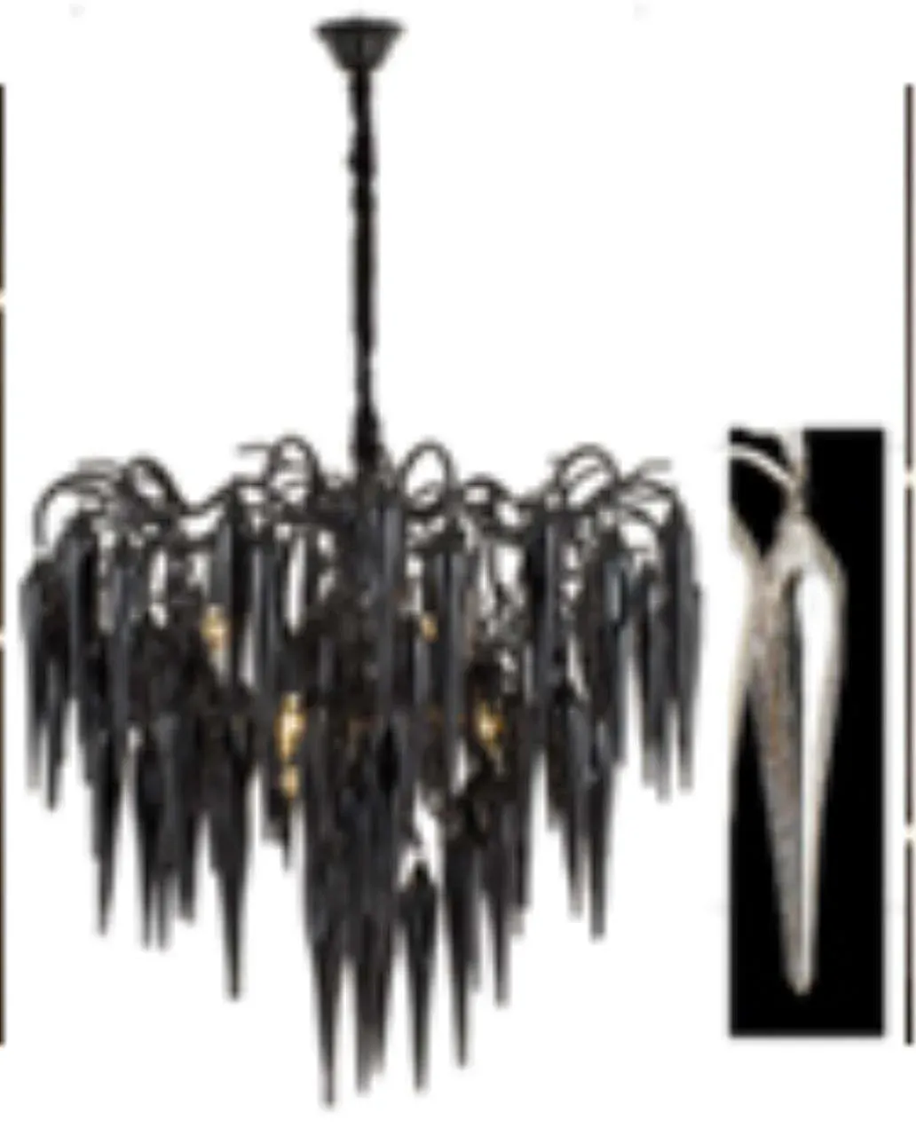 Подвесная люстра MODESTYLE MS.2115.800 BK